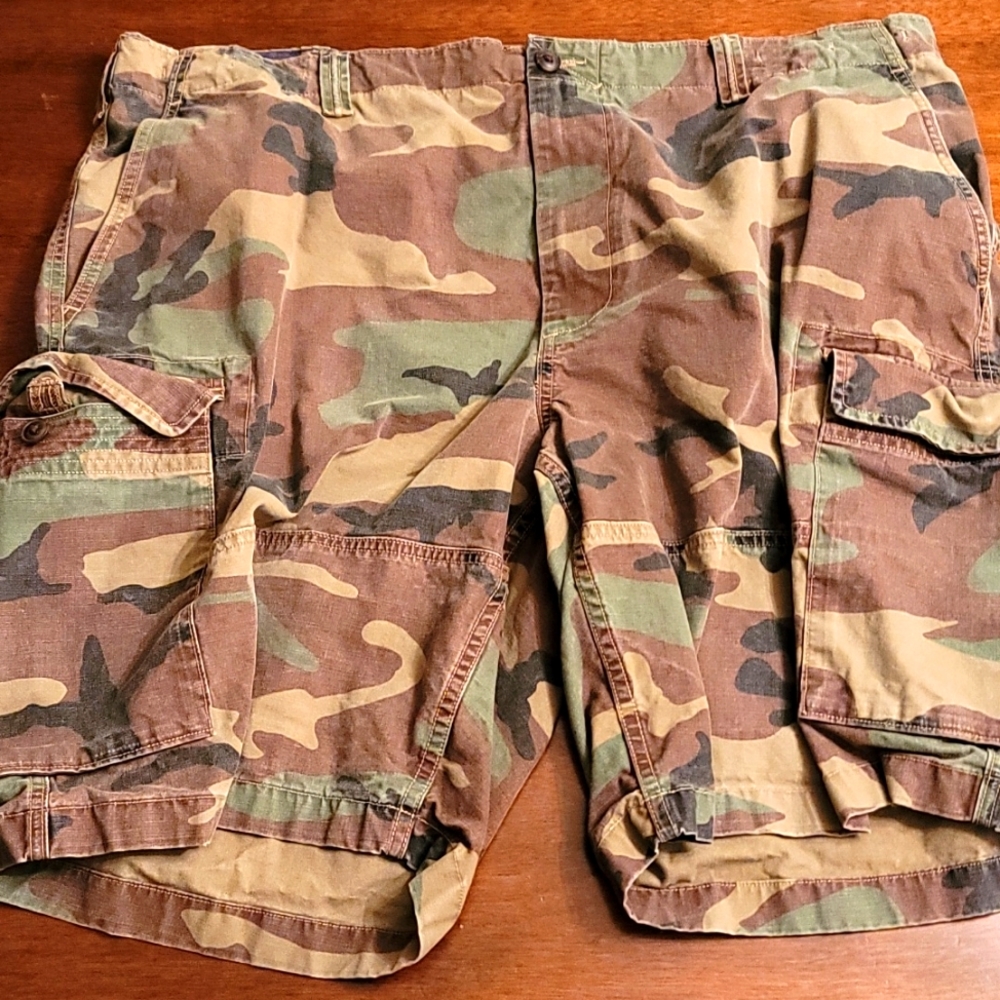 Camo Cargo Shorts